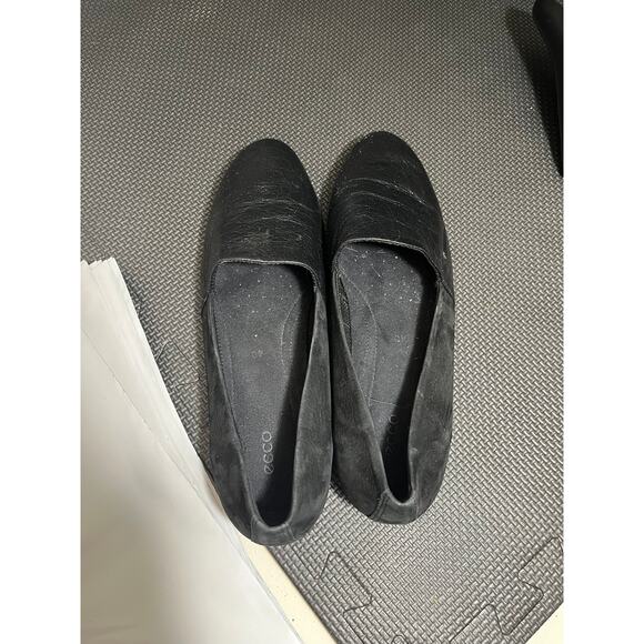 Women's Ecco Touch Ballerina Flats‎ Black Shoes Size 40 US 9-9.5 - Picture 8 of 8